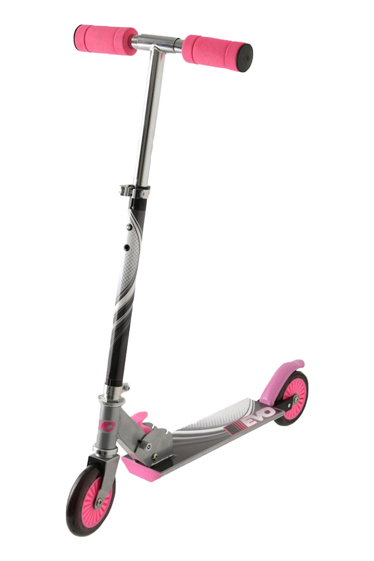 Grand Wolf Pembe Çizgili Baskılı Scooter