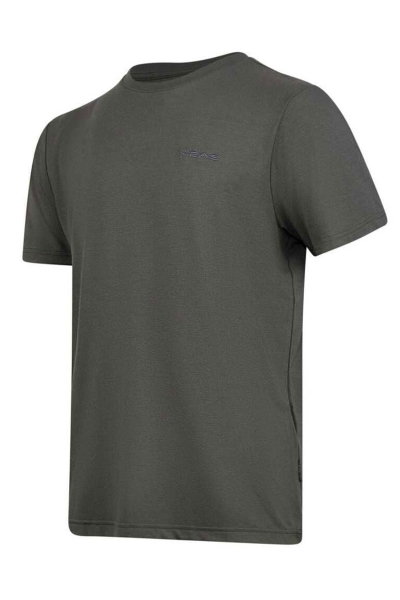 2AS Winson Erkek Viloft Antrasit Sıfır Yaka T-Shirt