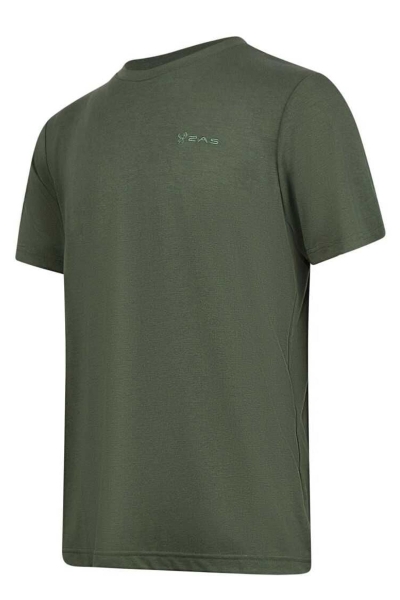 2AS Winson Erkek Viloft Haki Sıfır Yaka T-Shirt