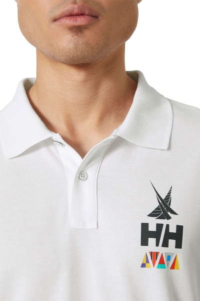 HELLY HANSEN KOSTER POLO Beyaz Erkek T shirt