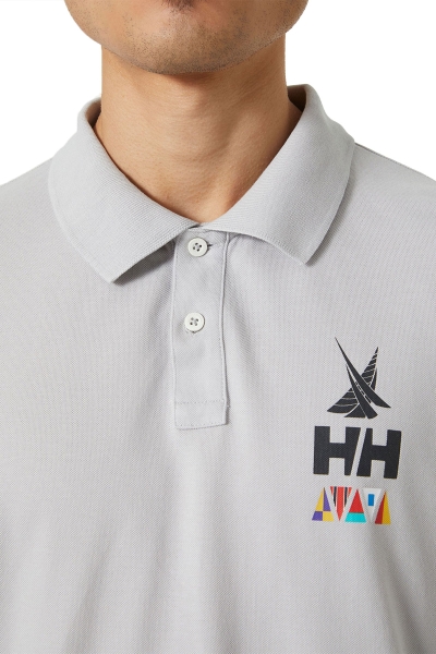 HELLY HANSEN KOSTER POLO Gri T shirt