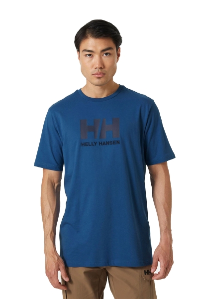 Helly Hansen - HH Logo Mavi Erkek T-Shirt 