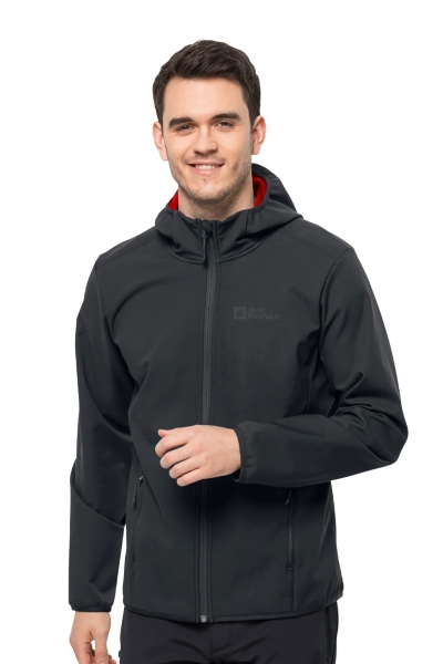 Jack Wolfskin Bornberg Softshell antrasit Erkek Ceket 