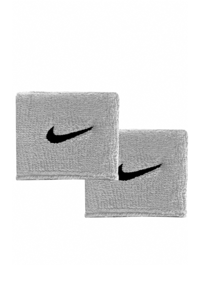 Nike N.NN.04 - Swoosh Logolu Gri Bileklik