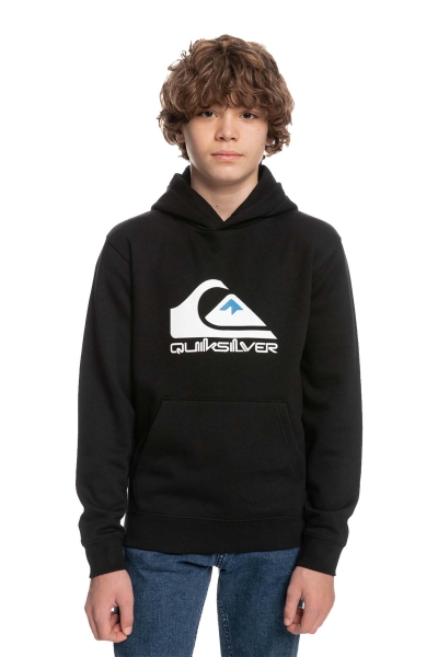 Quiksilver Big Logo Hoodie Çocuk  Siyah Sweatshirt