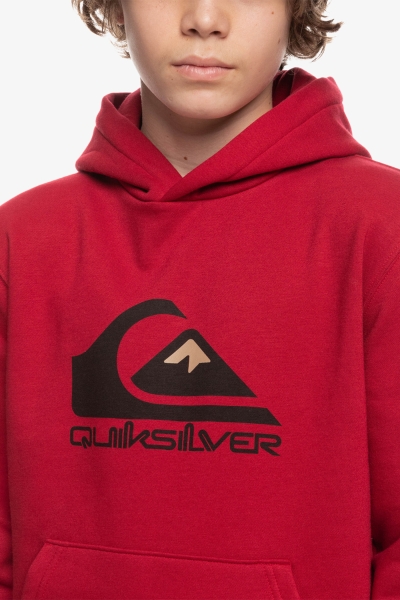 Quiksilver Big Logo Hoodie Kırmızı Çocuk Sweatshirt