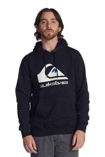 Quiksilver Big Logo Hoodie Siyah Erkek Sweatshirt