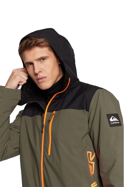 Quiksilver Morton Haki Erkek Snowboard Kar Montu