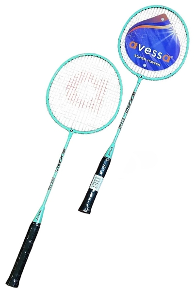 Avessa Turkuaz Badminton Raket Set