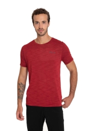 2AS Tigo Seamless Bordo Outdoor Spor Tişört