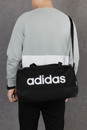 Adidas Lin Duffel Siyah Unisex Omuz Spor Çantası 45 cm x 23 cm x 20 cm