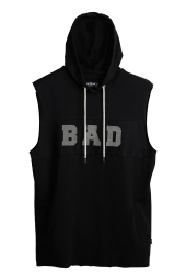 Bad Bear 21.01.33.001 - Bad  Erkek Kolsuz Siyah Sweatshirt