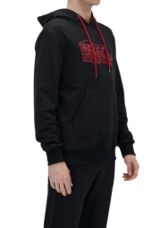 Bad Bear 21.02.12.013 - Badwall Hoodie Lacivert Kapüşonlu Sweatshirt