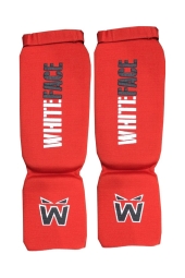 Grand Wolf  White Face Muay Thai-Kickboks Kırmızı Kaval Ayaküstü Koruma 