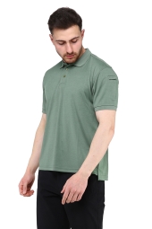 Grand Wolf North Mountain Urban Tactical Polo Yaka Yeşil Tişört