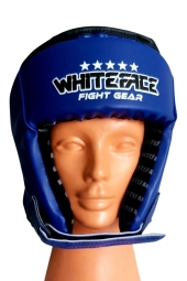 Grand Wolf White Face Mavi Boks-Kickboks Kask