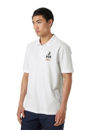 HELLY HANSEN KOSTER POLO Beyaz Erkek T shirt