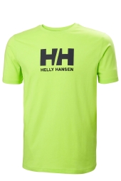 Helly Hansen - HH Logo Yeşil Erkek T-Shirt 