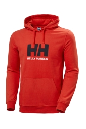 Helly Hansen HHA.33977 - Logo Hoodie Kırmızı Sweat Shirt