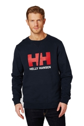 Helly Hansen HHA.34000 - Logo Crew Sweat Erkek Lacivert Sweat Shirt