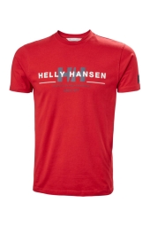 Helly Hansen HH Rwb Graphic Kırmızı T-Shirt