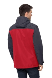 Jack WolfSkin Taubenberg 3IN1 Kırmızı Outdoor Mont