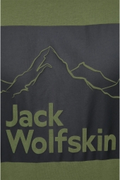 Jack Wolfskin BRAND T M Outdoor Haki Erkek Tişört