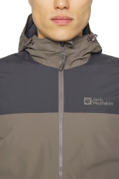 Jack Wolfskin Jasper Insulated Waterproof Kahverengi Erkek Outdoor Montu