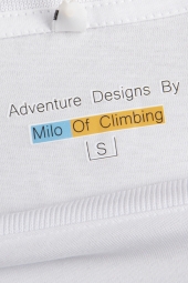 Milo CY202016 - Aren Bisiklet Temalı Outdoor Beyaz Tişört
