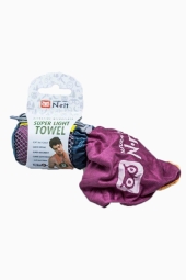 N-Rit Süper Light Towel Medium Fuşiya Havlu 