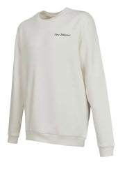 New Balance Lifestyle Krem Erkek Sweatshirt 