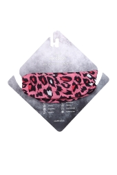 Nordbron 6220C - Animal Print Çok Fonksiyonlu Pembe/Siyah Bandana