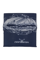 Nordbron 6327C - Fear Çok Fonksiyonlu Lacivert/Beyaz Bandana