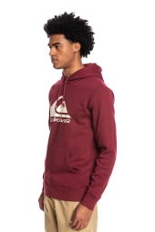 Quiksilver Big Logo Hoodie Bordo Erkek Sweatshirt