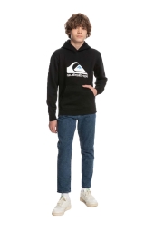 Quiksilver Big Logo Hoodie Çocuk  Siyah Sweatshirt