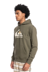 Quiksilver Big Logo Hoodie Haki Erkek Sweatshirt