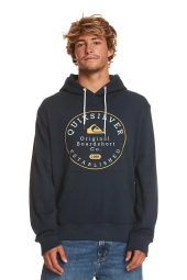 Quiksilver EQYSF03150 Circle Trim Hoodie Lacivert Erkek Sweatshirt