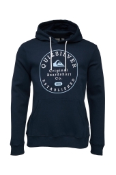 Quiksilver EQYSF03150 Circle Trim Hoodie Lacivert Erkek Sweatshirt