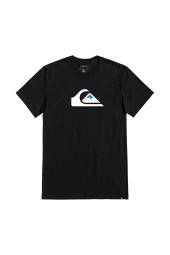 Quiksilver Comp Logo Ss Erkek Siyah T-Shirt