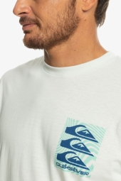 Quiksilver Warped Patterns  Beyaz Erkek Tişört