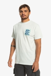 Quiksilver Warped Patterns  Beyaz Erkek Tişört