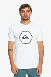 Quiksilver Sub Mission Beyaz Erkek T-Shirt