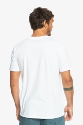 Quiksilver Sub Mission Beyaz Erkek T-Shirt