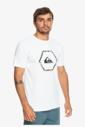 Quiksilver Sub Mission Beyaz Erkek T-Shirt