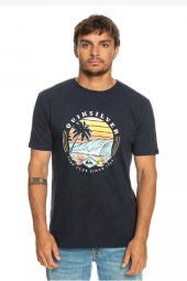 Quiksilver Qssurfclubıı M Tees Lacivert Erkek Tshirt 