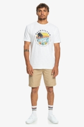 Quiksilver Qssurfclubıı M Tees Beyaz Erkek Tshirt 