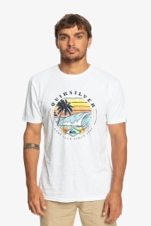 Quiksilver Qssurfclubıı M Tees Beyaz Erkek Tshirt 