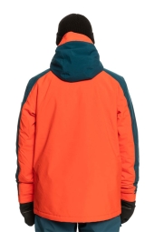 Quiksilver Mission Block Erkek Turuncu Snowboard Montu