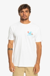 Quiksilver Oceanbed Beyaz Erkek Tişört