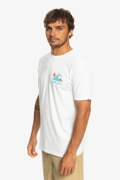 Quiksilver Oceanbed Beyaz Erkek Tişört